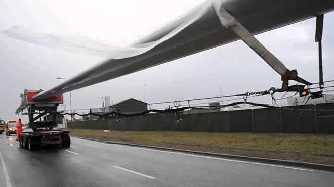 Dnya devi LM Wind Power Blades 'ten Bergama'ya dev yatrm