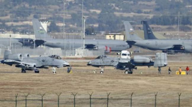 ncirlik Hava ss geici olarak kapatld