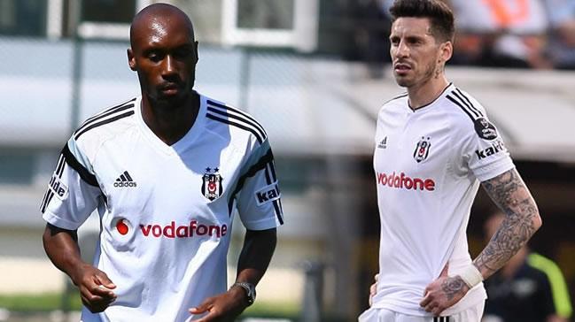 Jose Sosa ve Atiba Hutchinson Beikta'ta kald