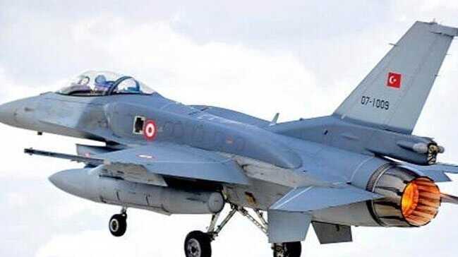 Marmara-Trakya blgesinde 12 adet F-16 havaland