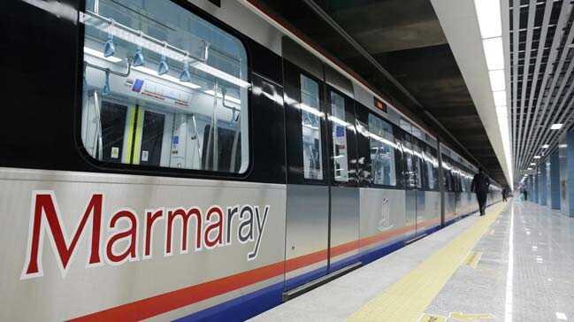 Marmaray'da teknik arza nedeniyle seferler durdu!