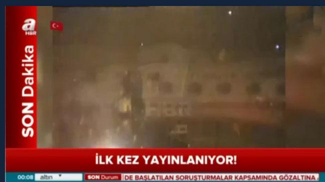 15 Temmuz gecesi Cumhurbakan Erdoan Atatrk Havaliman'na byle indi