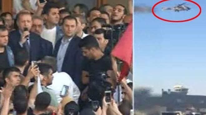 Cumhurbakan Erdoan' helikopterle vuracaklard!
