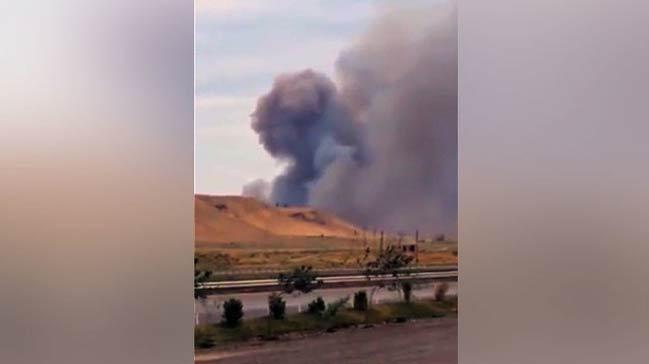 Azerbaycan'da silah fabrikasnda patlama