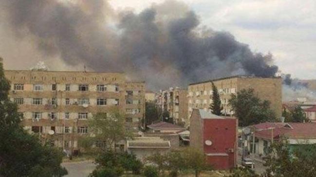 Azerbaycan'da silah fabrikasndaki patlama