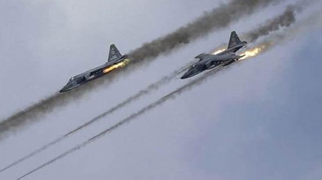 Rus jetlerinden hava saldrs: 10 l