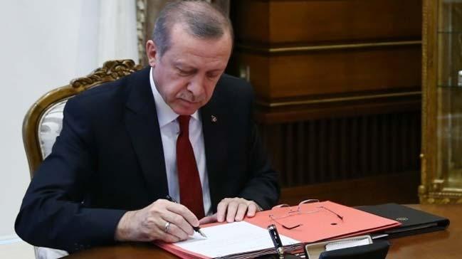Cumhurbakan Erdoan, 6732 sayl kanunu onaylad