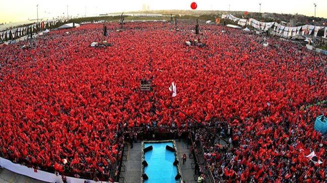 stanbul 'Demokrasi ve ehitler Mitingi'ne hazrlanyor