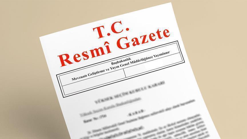 Yargtaydaki dzenleme Resmi Gazete'de