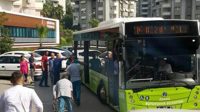 Belediye otobs ambulans oldu