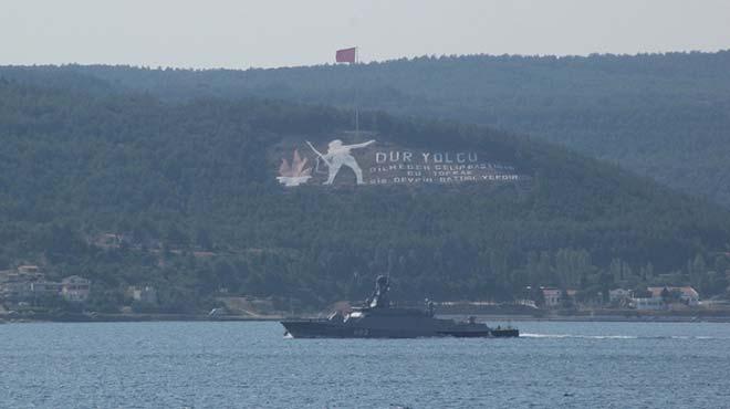 Rus sava gemileri anakkale Boaz'ndan geti