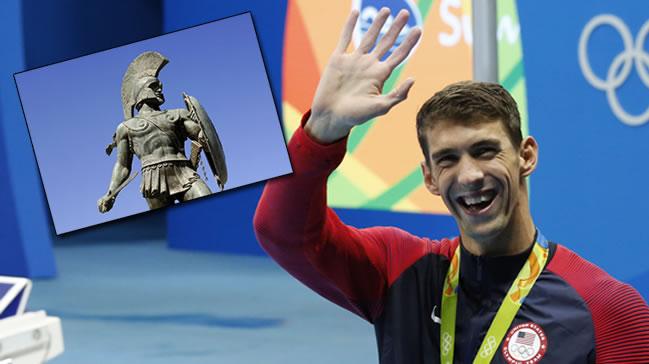 Michael Phelps Rodoslu Leonidas'n 2168 yllk rekoru krd