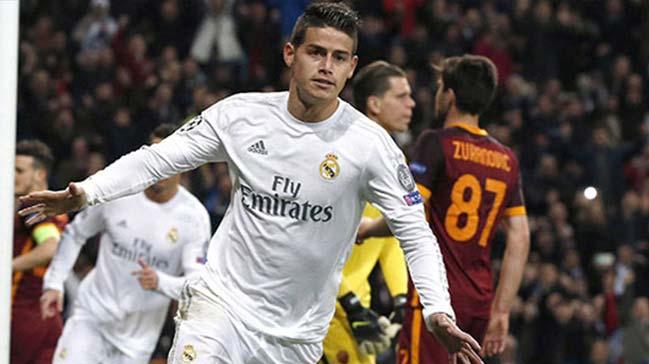 Real Madrid, James'in biletini kesti