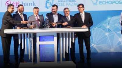 Echo Pos, Borsa stanbul zel Pazarda hayata geti