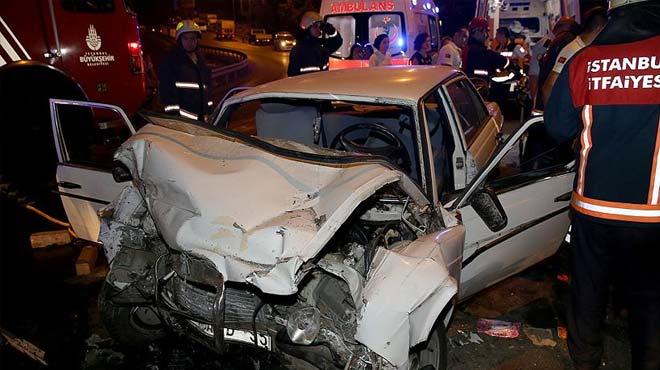 stanbul'da trafik kazas: 3 l, 3 yaral