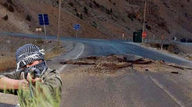 PKK karakola saldrd: 1 asker yaral