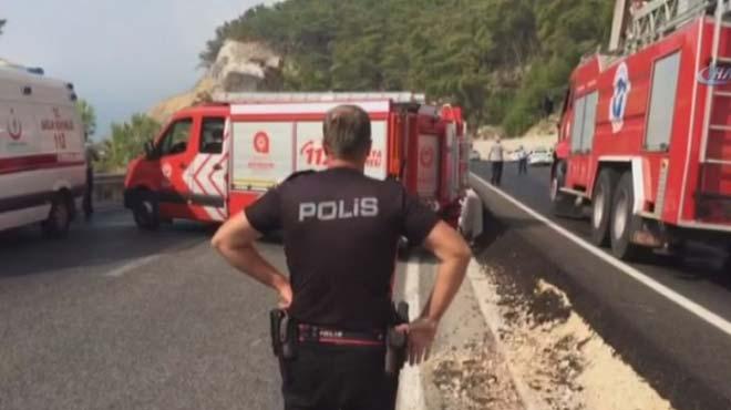 Antalya'da askeri araca saldr: 3 yaral