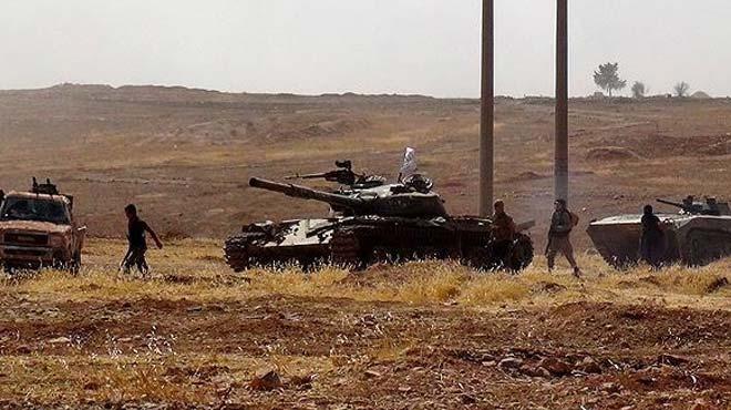 FLA! Trk tanklar Suriye'de