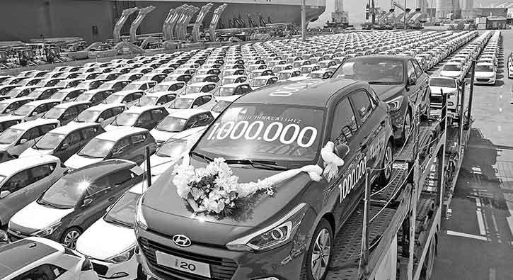 Bir milyonuncu Hyundai zmitten Karayiplere gitti
