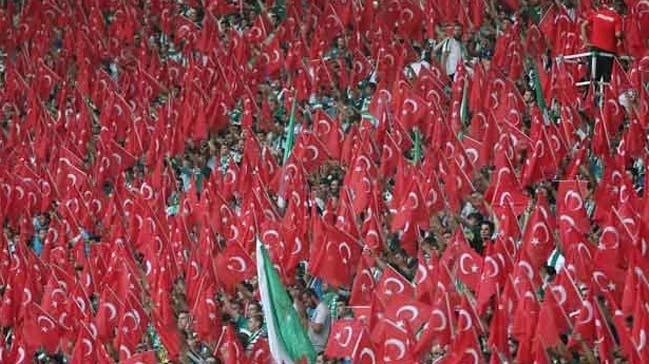 Bursaspor'dan 'demokrasi ehitlerine' sayg