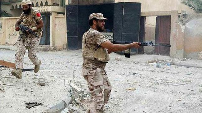 Sirte'deki atmalarda 21 asker ld