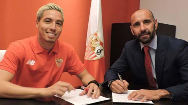 Samir Nasri Sevilla'da!