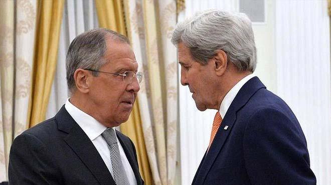 Lavrov ve Kerry telefonda Suriye'yi grt