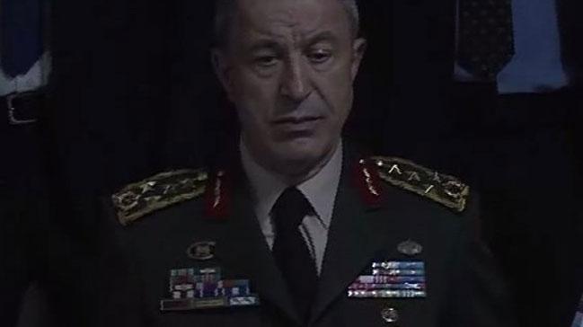 Orgeneral Hulusi Akar'dan ehit evine taziye ziyareti