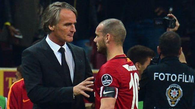 Galatasaray'n hocas Riekerink'in teklifine Wesley Sneijder'den ret!