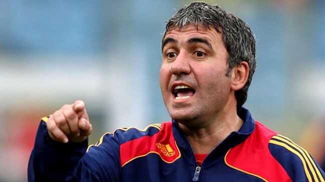 Gheorghe Hagi takmn satyor