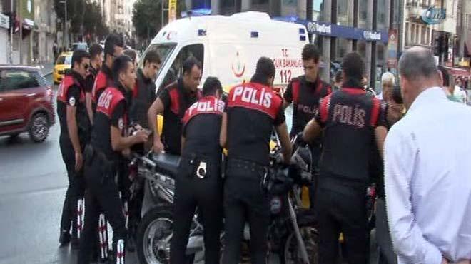 Yunus polisler kaza yapt: 2 polis yaral