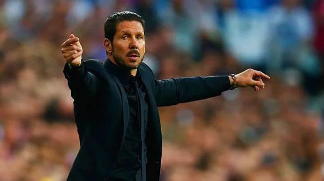 Atletico Madrid'de Simeone oku