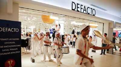 DeFacto yurtd maaza saysn 103e karacak