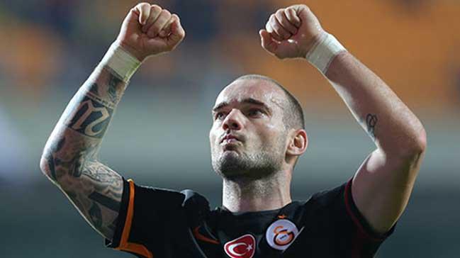 Sneijder'in dalya heyecan...