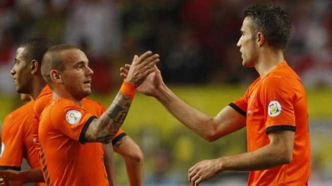 Hollanda Milli Takm'na Trkiye'den sadece Sneijder!