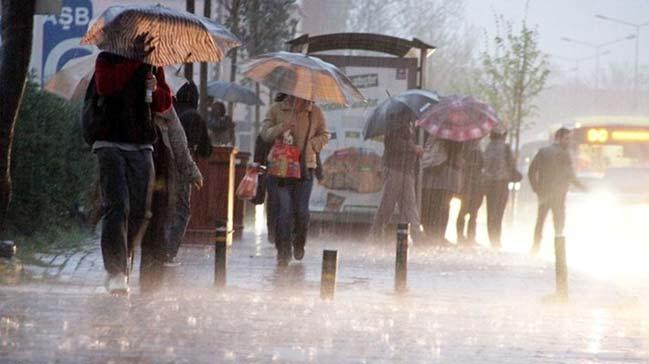 Meteoroloji'den 'kuvvetli ya' uyars