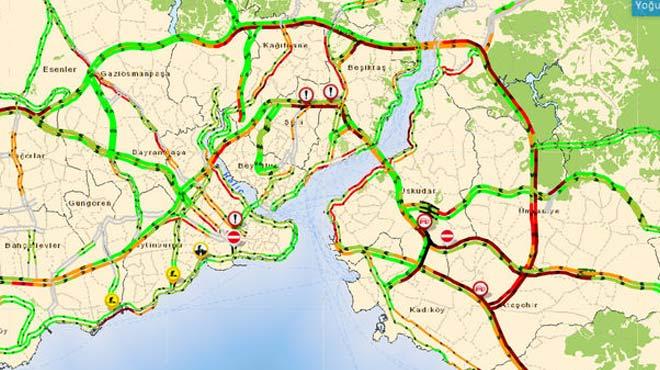 stanbul Acbadem'deki metrobs kazas sonras trafikte son durum