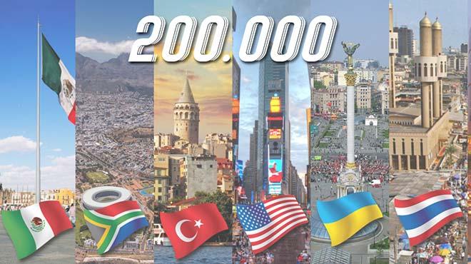 7 lkede 200.000 Kullancya Ulaan Twentify, Gzn Amerikaya Dikti!