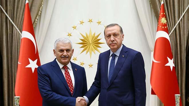 Cumhurbakan Erdoan, Babakan Yldrm' kabul edecek
