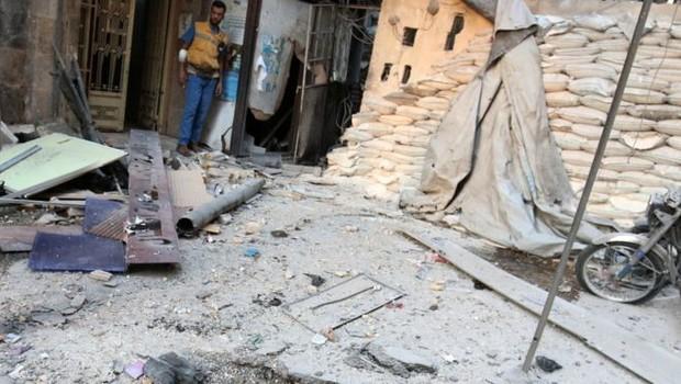 Dou Halep'teki son iki hastane bombardmanla devre d