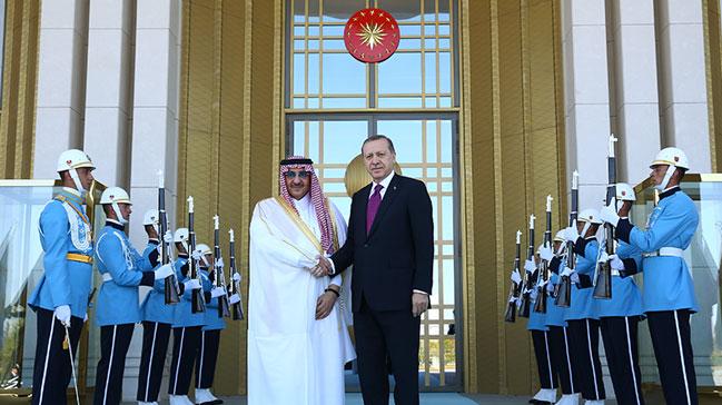 Suudi Arabistan Veliaht Prensi Muhammed bin Nayif Trkiye'de