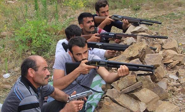 Kyllerin silahlanmas PKK'llar korkuttu