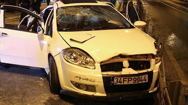 stanbul'da trafik kazas: 1 l, 4 yaral