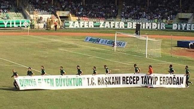 Sakaryaspor'dan Erdoan'a byk srpriz