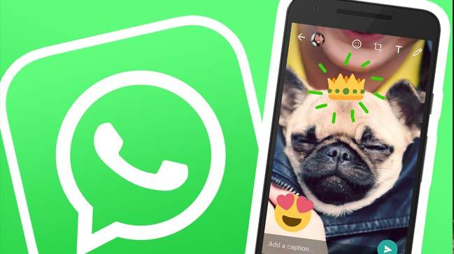 WhatsApp'a Snapchat zellii
