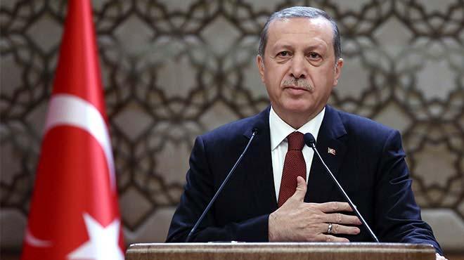 Cumhurbakan Erdoan'dan ehit ailelerine basal telgraf