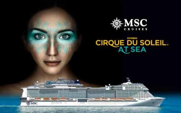 Cirque du Soleil denize iniyor