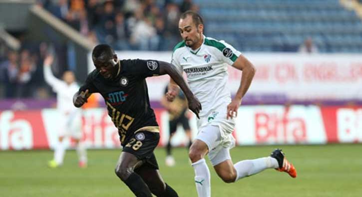 Bursaspor'un konuu Osmanlspor