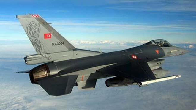 F-16'lar DEA'in kalbini vurdu!