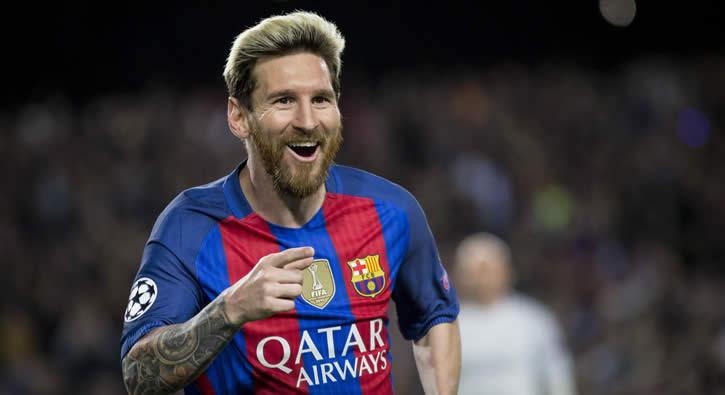 ampiyonlar Ligi'nde haftann oyuncusu Lionel Messi